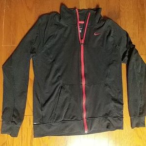 Nike Dri-Fit Full Zip Athletic Jacket L Large